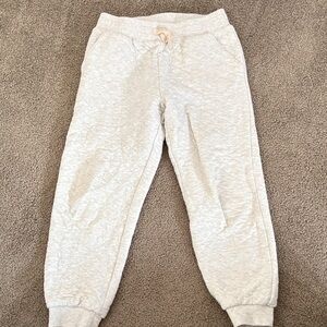 Janie and Jack Cream Sweatpants for Kids